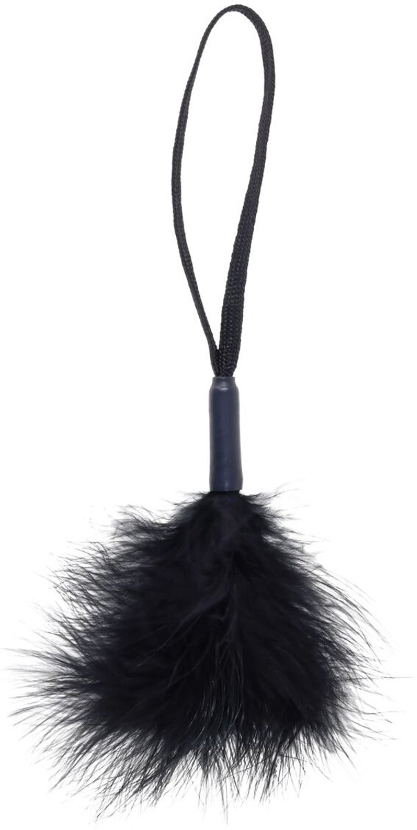 Feather Tickler Sportsheets Peaches 'n CreaMe Zwart