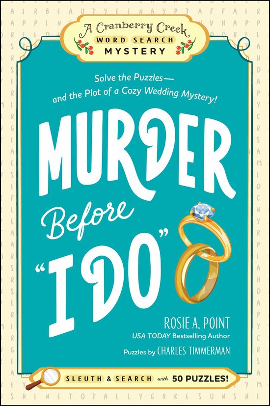 A Cranberry Creek Word Search Mystery- Murder Before "I Do": ... - cover