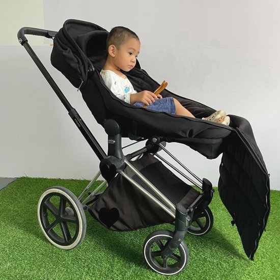 Universele thermovoetenzak voor kinderwagens - Zacht en spatwaterdicht, ideaal voor alle weersomstandigheden van Universele — afbeelding 2