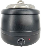 HCB® - Professionele Horeca Soepketel - 13 liter - 230V - Elektrisch - Warmhoudketel - soep ketel - 39x39x38 cm (DxBxH) - 6 kg - 7055