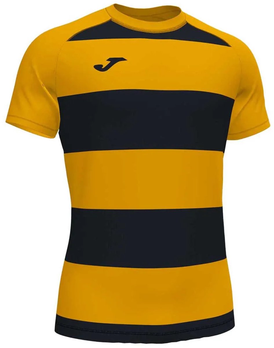 Joma Pro Rugby Ii T-shirt Met Korte Mouwen Geel,Zwart M Man