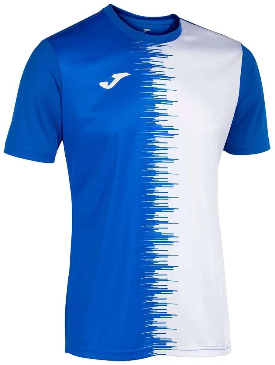 Joma City Ii T-shirt Met Korte Mouwen Wit,Blauw M Man
