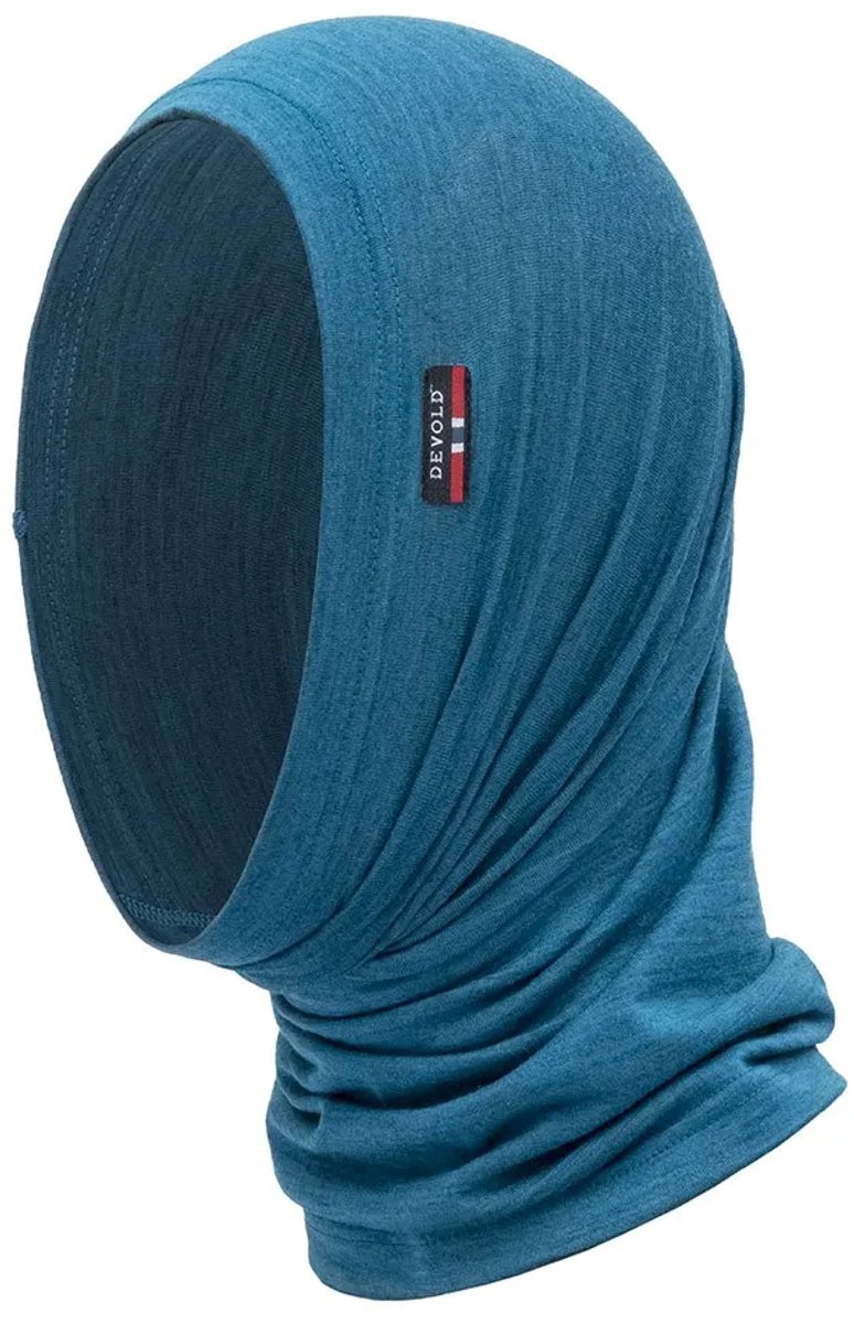 Devold Of Norway Breeze Merino 150 Nekwarmer Blauw