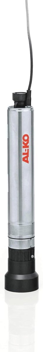 Diepbronpomp voor extreme dieptes, maximale opvoerhoogte 55 m, 1000 W vermogen, roestvrijstalen behuizing