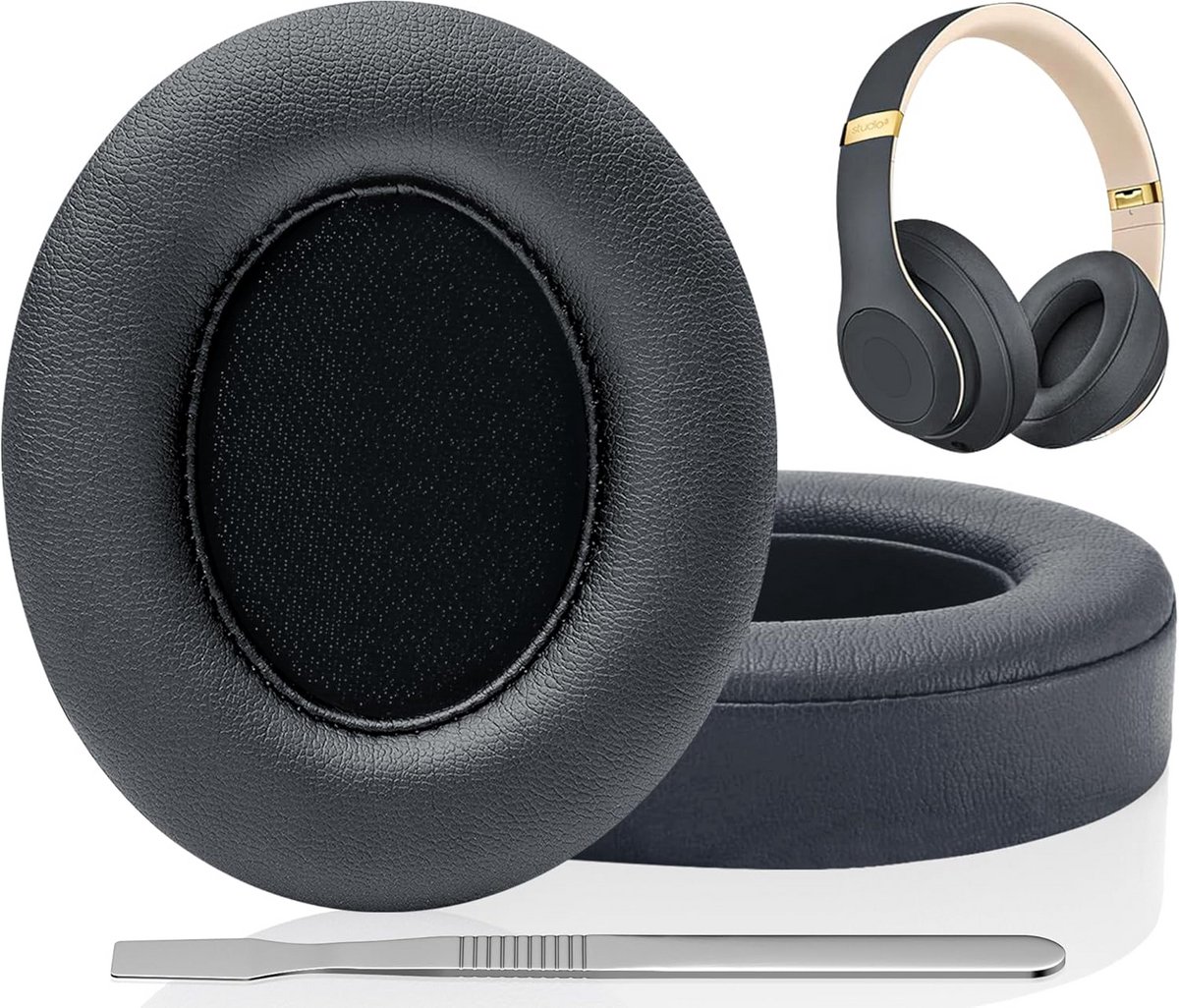 Vervangende Oorkussens voor Beats Studio Hoofdtelefoons - Traagschuim en Geluidsisolatie
