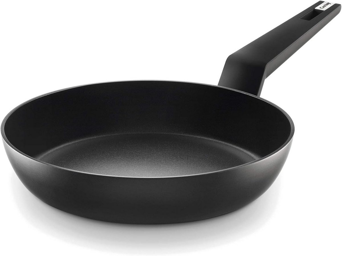 Aluminium koekenpan 22 cm met titanium antiaanbaklaag geschikt voor inductie