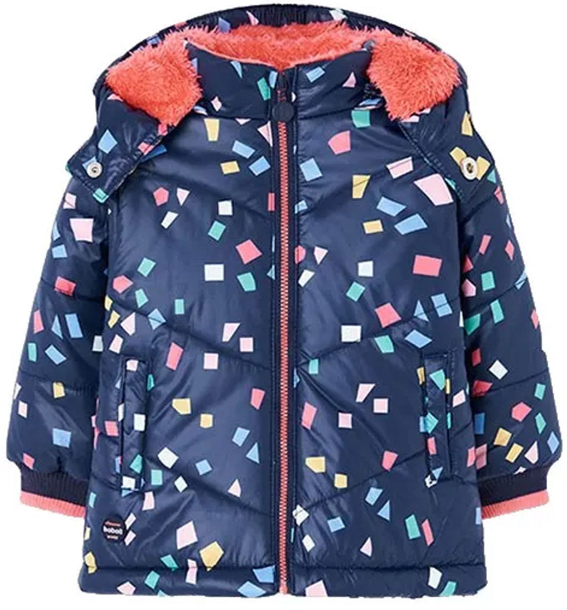 Boboli Technical Parka Blauw 6 Years Meisje