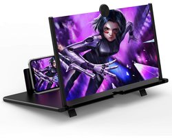 18 Inch Telefoon Scherm Vergrootglas 3D HD Projector Mobiel Film en Videovergroter