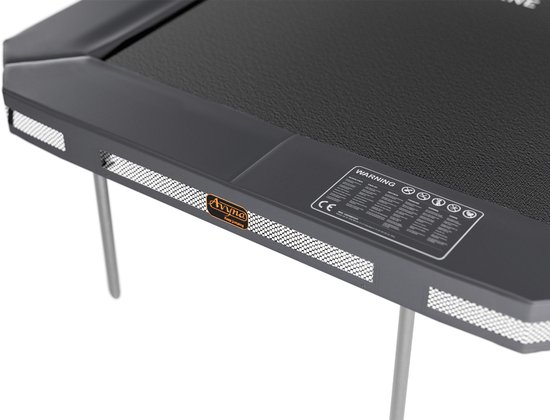 Beschermrand tbv Avyna trampoline PRO-LINE InGround 380 x 255 - Grijs