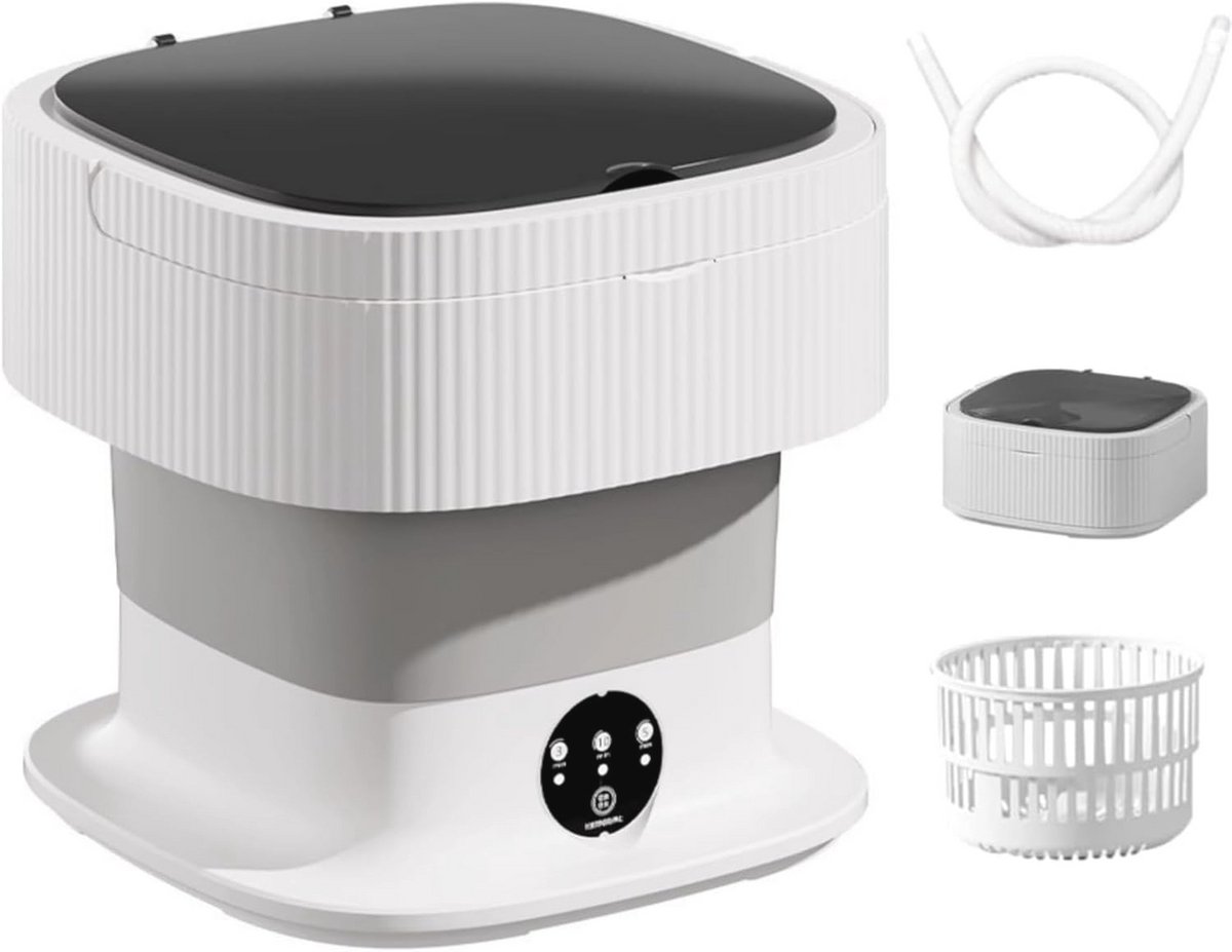 Mini Wasmachine - Handige en Compacte Oplossing voor Klein Huishouden