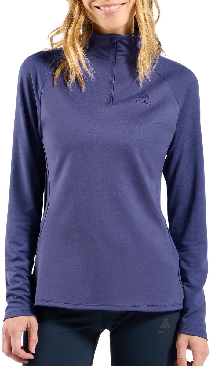 Odlo Essential Ceramiwarm Hardloopshirt Dames - Maat S