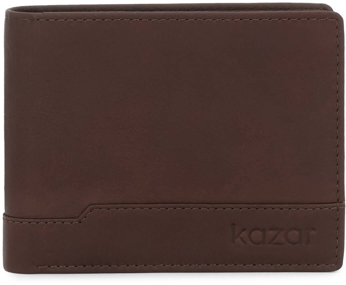 Brown leather wallet