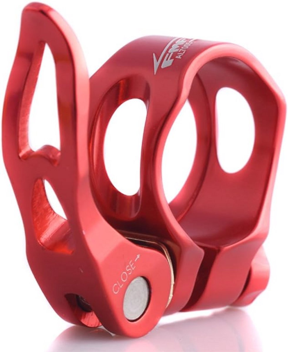 Aluminium Zadelpen Klem met Snelle Ontgrendeling - 31.8mm en 34.9mm