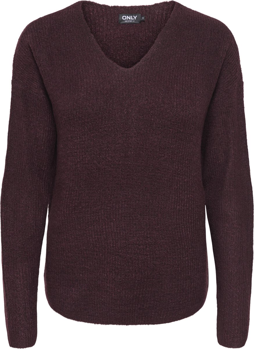 Only Camilla V-Neck Sweater Dames - Maat L