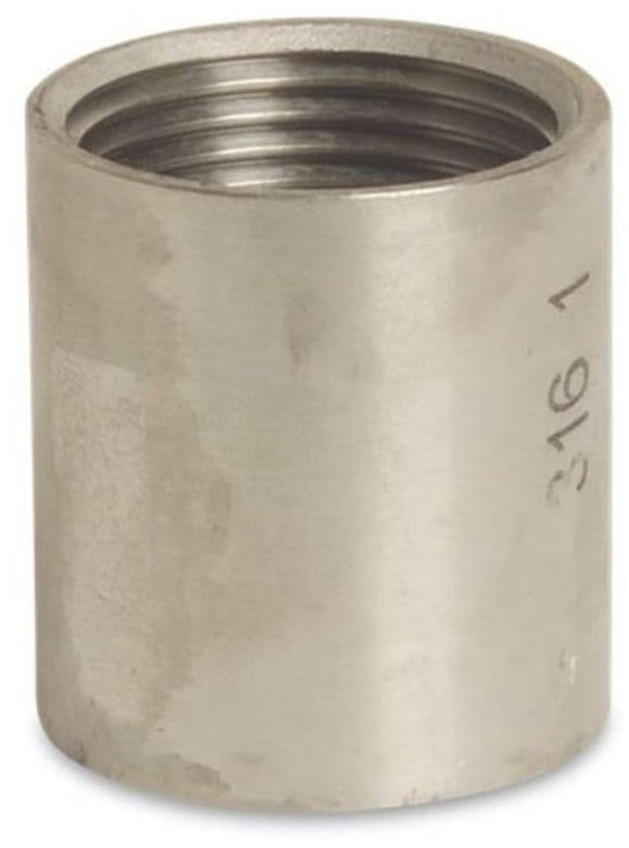 Draadfitting RVS Koppeling 1 1/2" IG