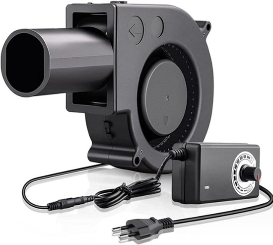 12V/220V Grillventilator met controller, krachtige BBQ gashaard blower ventilator, turbineblazer vervanging