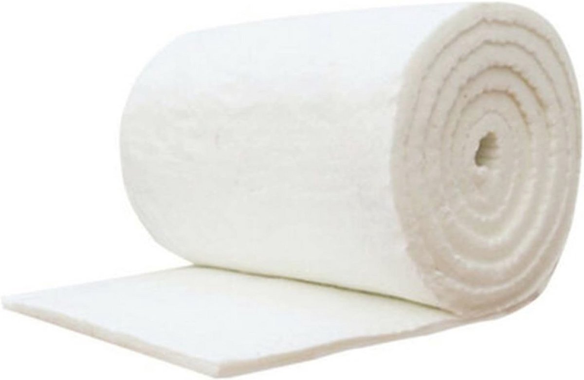 Keramische Vezel Doek - Isolerend en Brandwerend - 30 mm Dikte voor Hoge Temperaturen