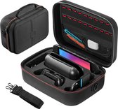 YONO Case XL geschikt voor Nintendo Switch 2 - Opberg Koffer Beschermhoes - Hoesje met Opbergvak voor Games en Accessoires - Zwart