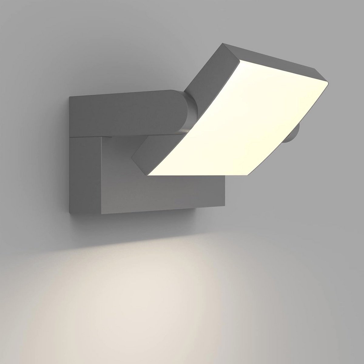 Moderne Draaibare Wandlamp voor Buiten en Binnen - 24W IP65 Waterdicht