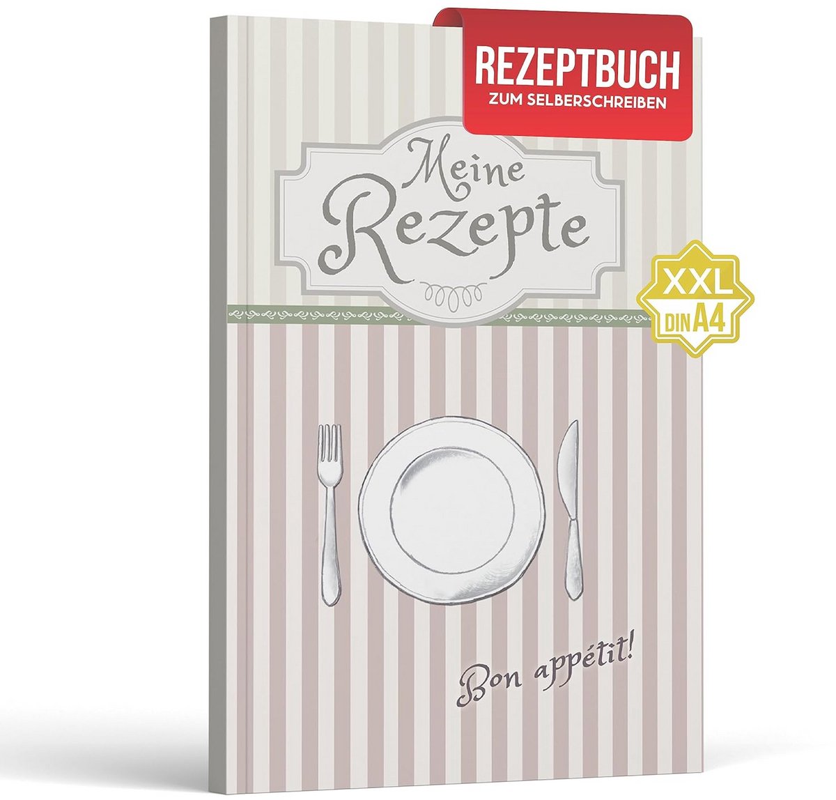 Receptenboek om zelf te schrijven - A4 Kookboek met Spiraalbinding