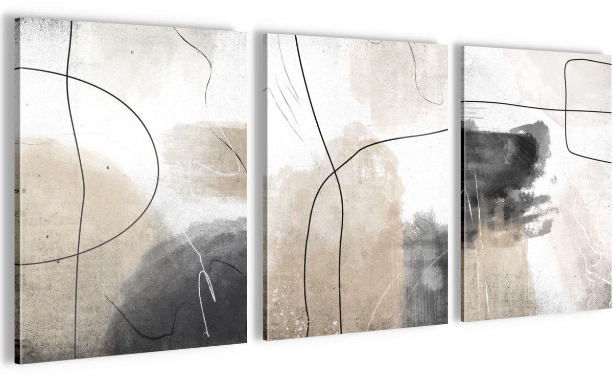 IMPERATORIS® Canvas - Schilderpanelen - Schildercanvas - Schilder doek - Geschikt voor Acryl, Olie- en Wquarelverf - Perfect voor Kleine tot Middelgrote Schilderijen - Hoogwaardige Kwaliteit Canvas - 3 Stuks