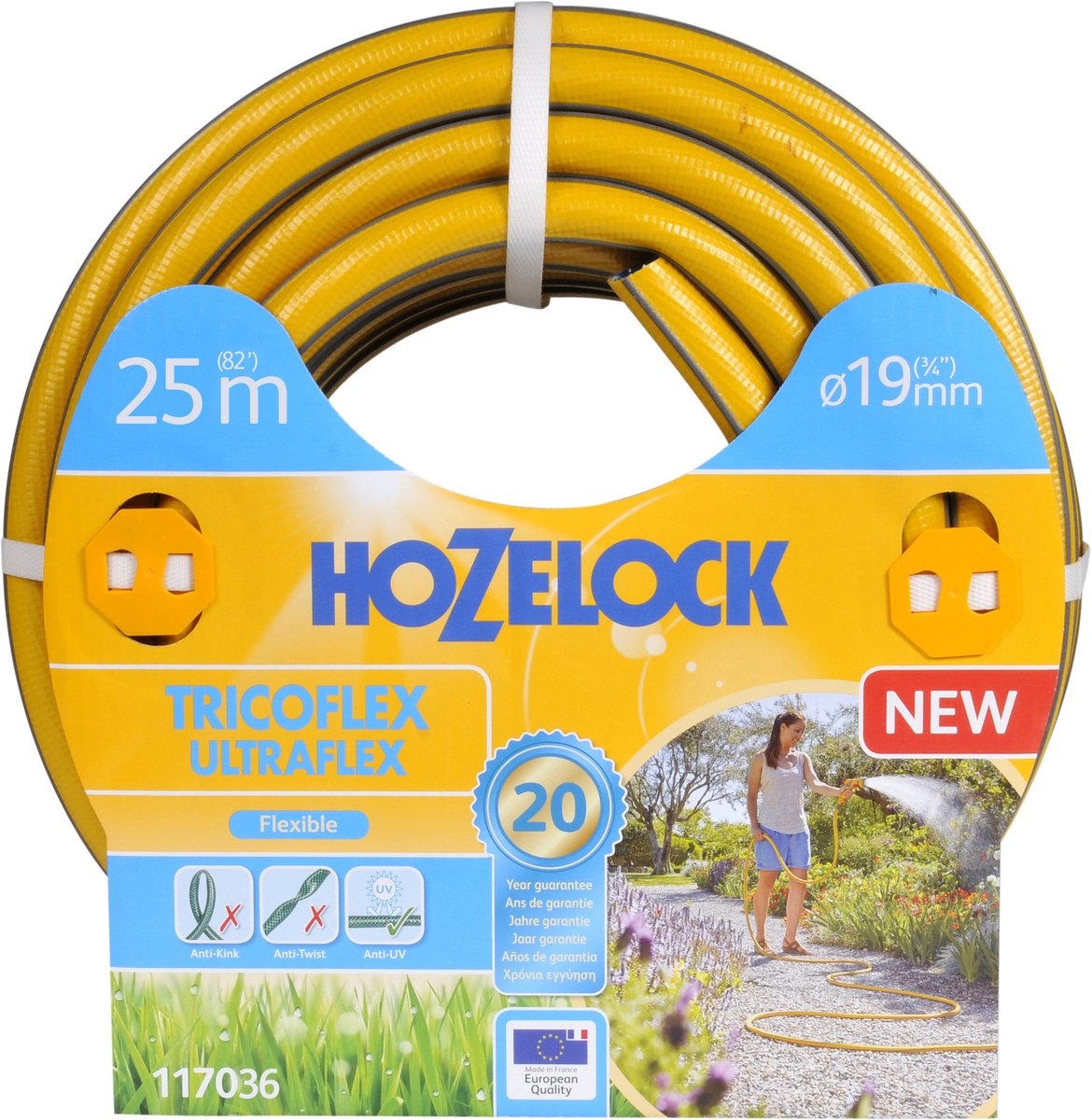 Hozelock Tricoflex Ultraflex Slang 25M (�19 mm)