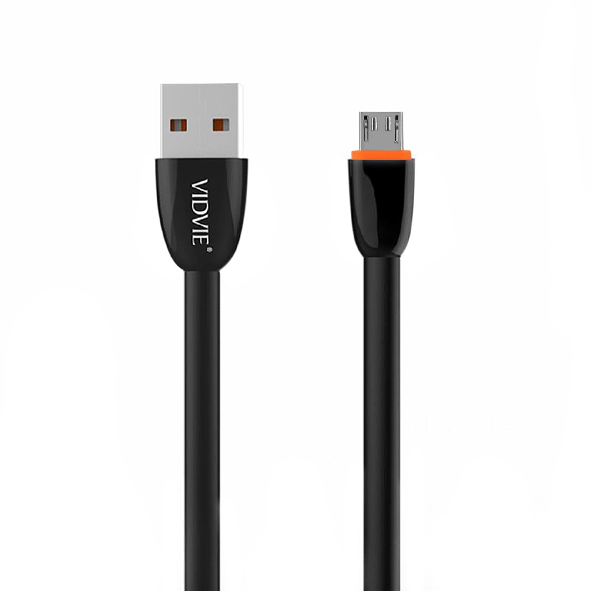 VIDVIE CB411v-b USB-kabel USB 3.2 Gen 1 (3.1 Gen 1) 1 m USB A Micro-USB B Zwart