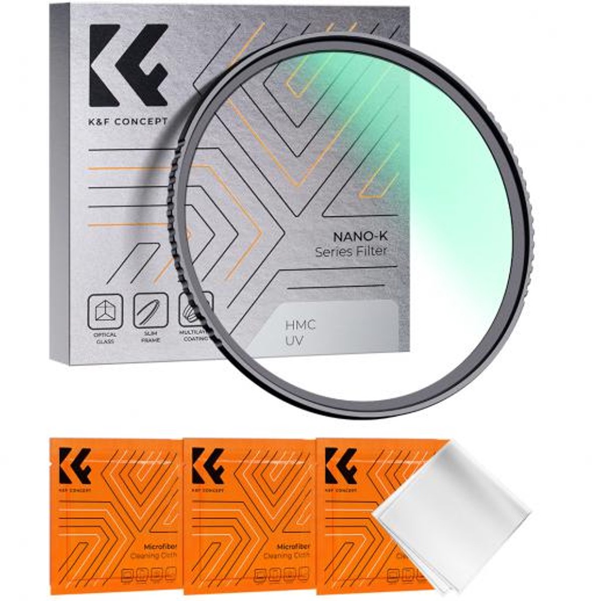82mm MC UV Protection Filter Slim Frame with Multi-Resistant Coating for Camera Lens Nano-Klear