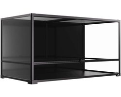 Terra Della Knockdown terrarium glas 112 x 60 x 60CM voor reptielen, amfibieën en insecten