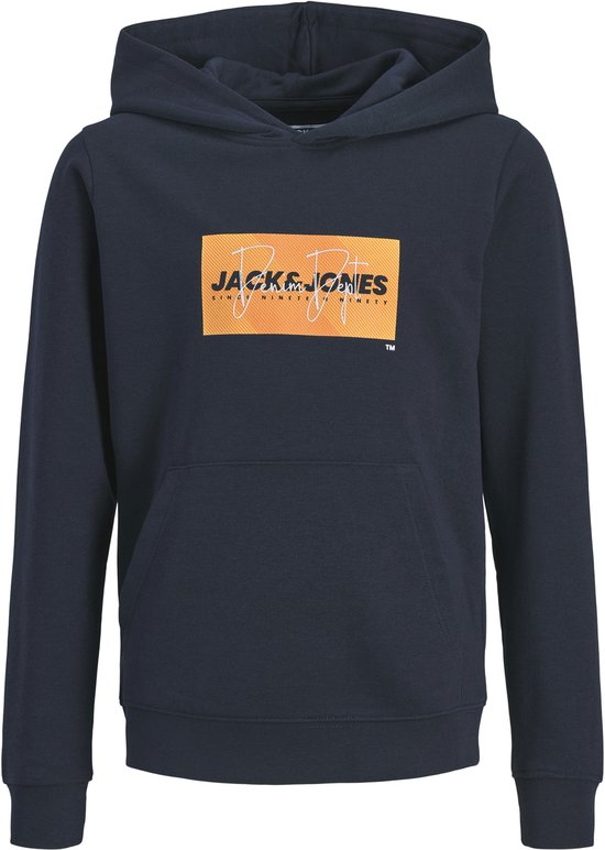 Jack & Jones Cole Print Hoodie Junior - Maat 164