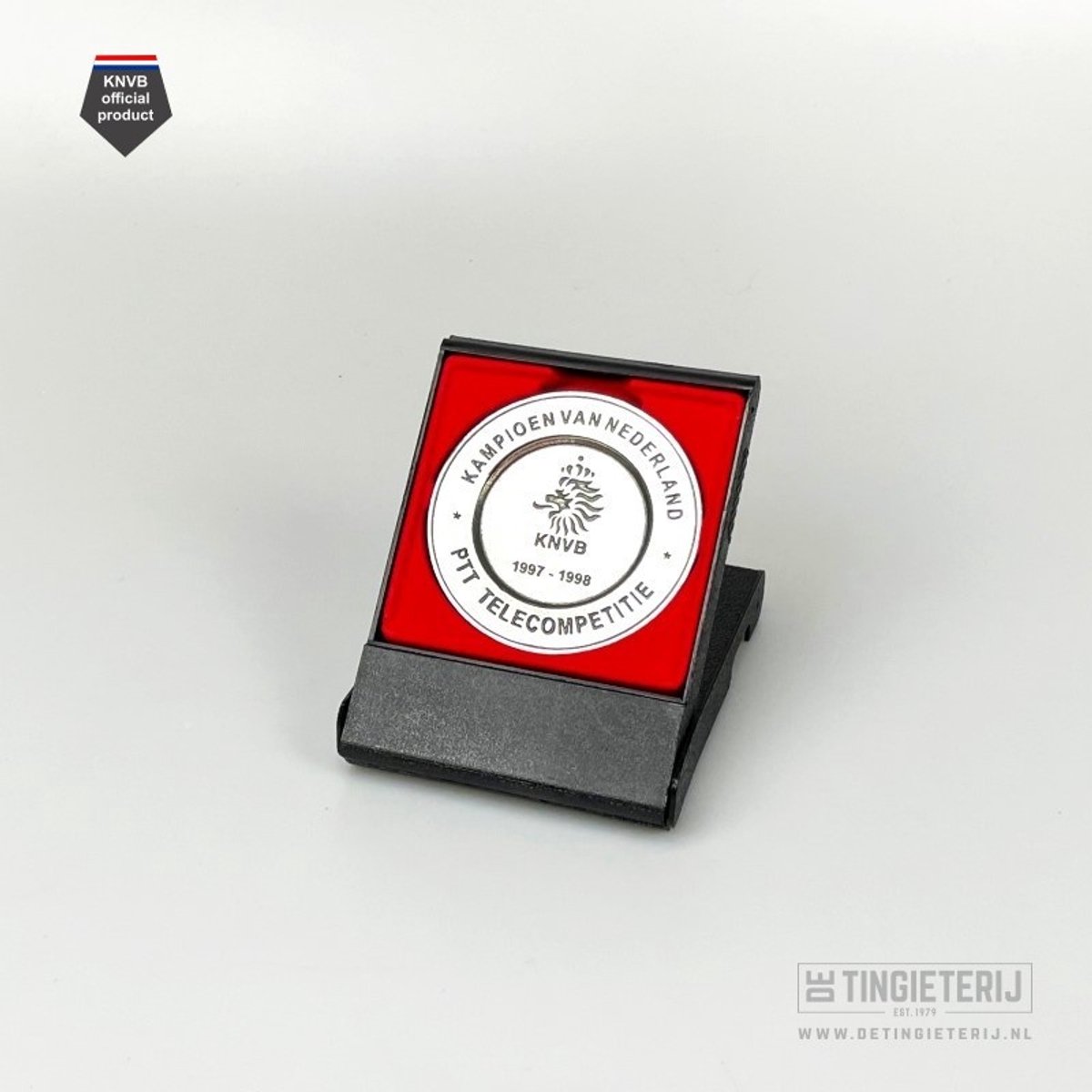 Miniatuur Kampioensschaal Eredivisie 97/98 - Ajax Amsterdam - Ajax - Voetbal - Minischaal - Officeel KNVB Product - Ajax Artikelen - Cadeau Ajax - Verzamelaar