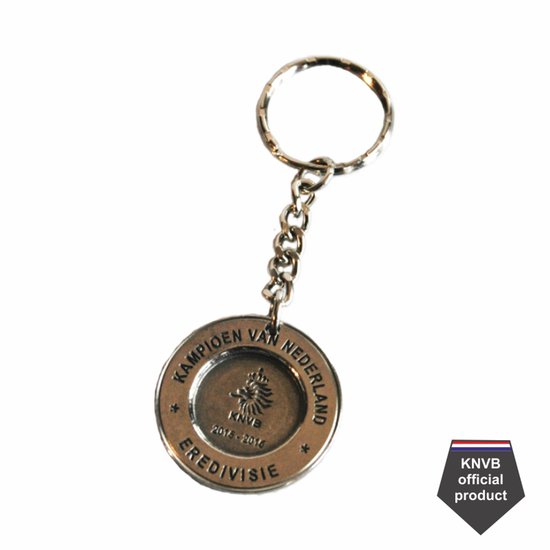 Sleutelhanger Kampioensschaal Eredivisie 15/16 - PSV - Eindhoven - Voetbal - Officieel KNVB product - PSV artikelen - Cadeau voetbal - Psv kampioen