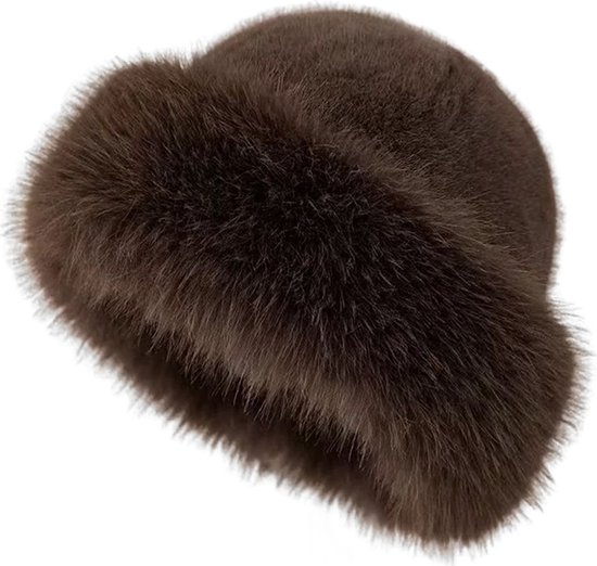 Wintermuts, effen, dikke en warme vissersmuts voor dagelijks gebruik door dames.