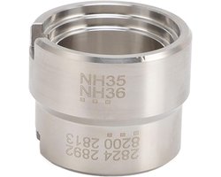 Motion Holder RVS Basis - Goede Fixatie - Bewijs Reparatie Montage Tool voor SKX007 NH Series Material Modding 2824 2892 8200 2813 NH35 NH36