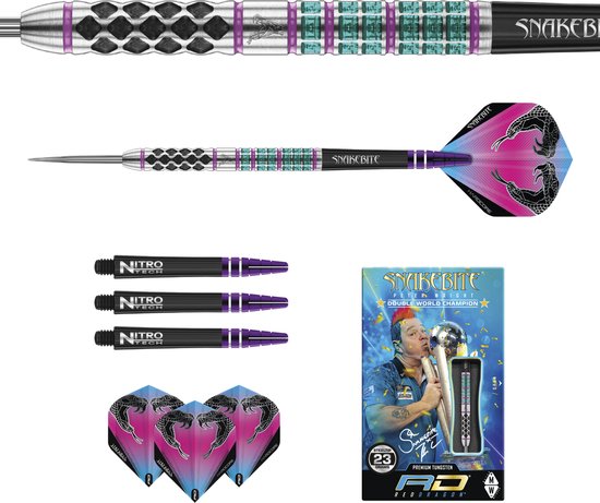 Red Dragon Peter Wright Supa Venom 90% - Dartpijlen van Red Dragon — afbeelding 5