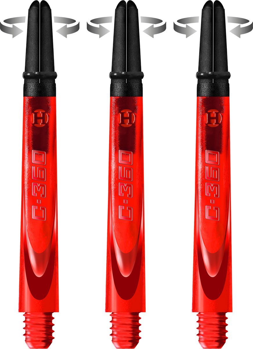 Harrows Carbon 360 Shafts Red - Dart Shafts