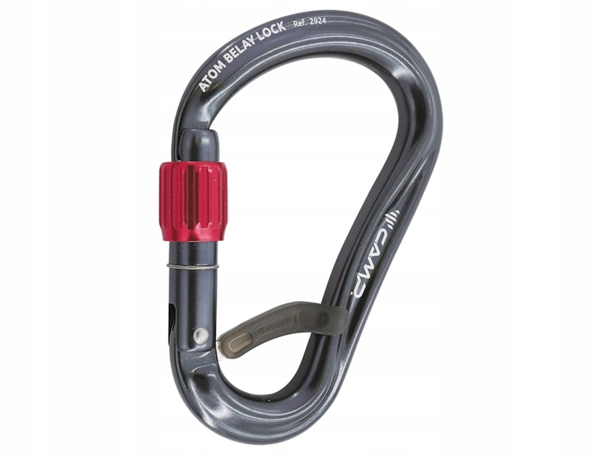 CAMP HMS Atom Belay Lock-karabijnhaak - Robuust en veilig klimmen