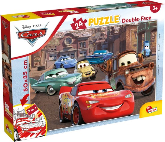 Lisciani - Puzzle - Disney Cars - 24 pièces