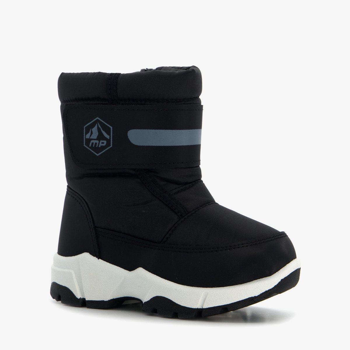 Mountain Peak gevoerde kinder snowboots – Uitneembare zool Moonboots Zwart