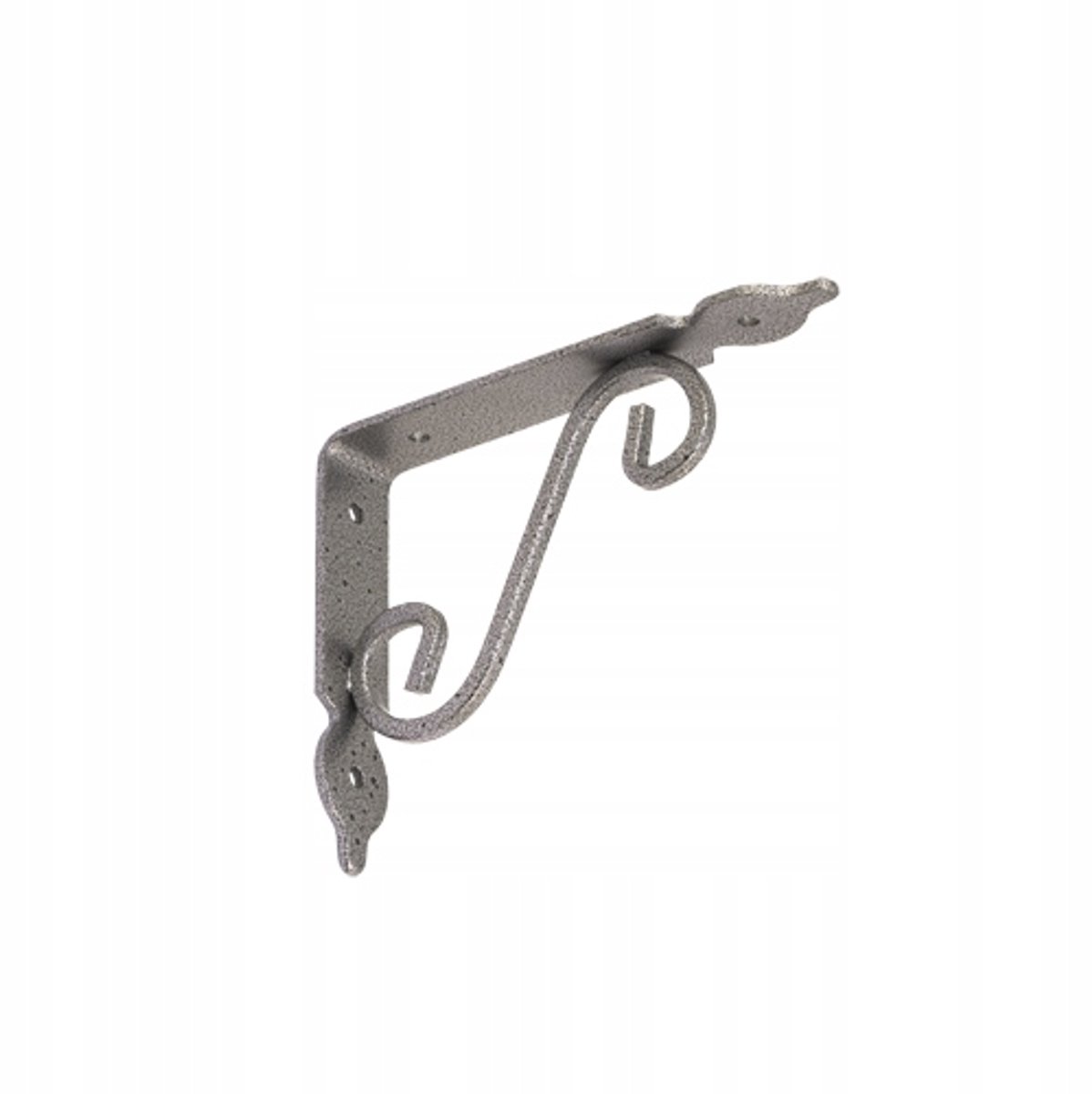 Ornamentale Wandsteun 140x110mm - Zwart Metaal