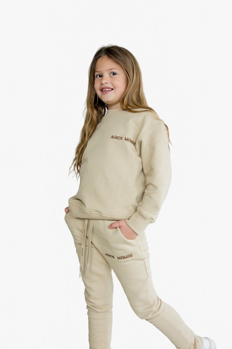 Basic Sweater Unisex - 100% katoen 320 GSM - Regular Fit - Maat -