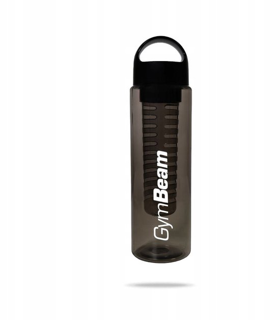 Foto: Infuser sportfles all black 700ml hydratatie fruitinfusie