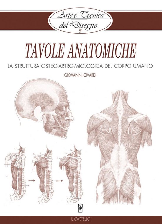 Arte e Tecnica del Disegno - 15 - Tavole anatomiche - cover