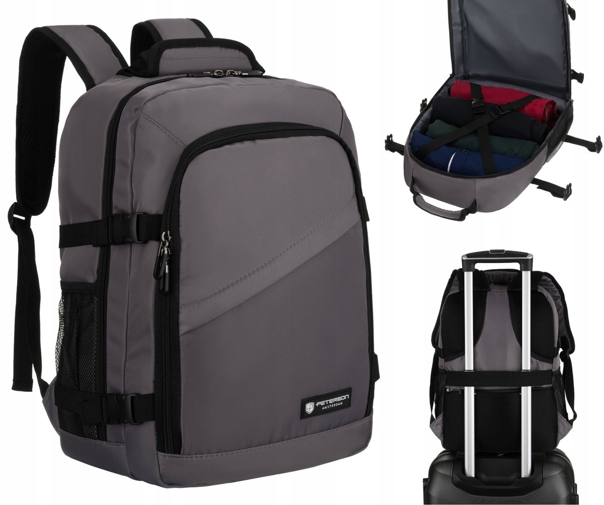 Peterson® Ryanair 40x30x20 Handbagage Rugzak - Lichtgewicht & Handig