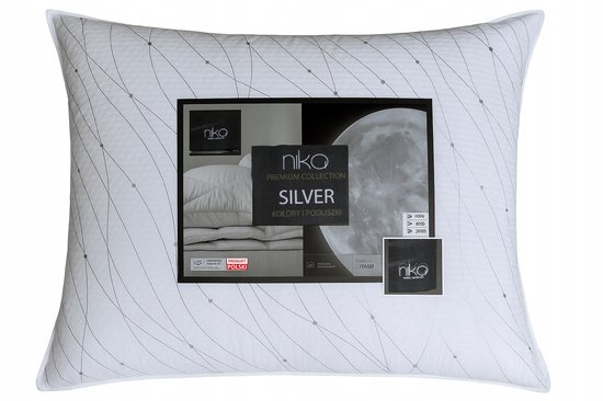 APSMILE Set van 2 donskussens, 50 x 75 cm, met 3-kamervulling, luxe kussen, overtrek van 100% biologisch katoen, zacht en ondersteunend, wit