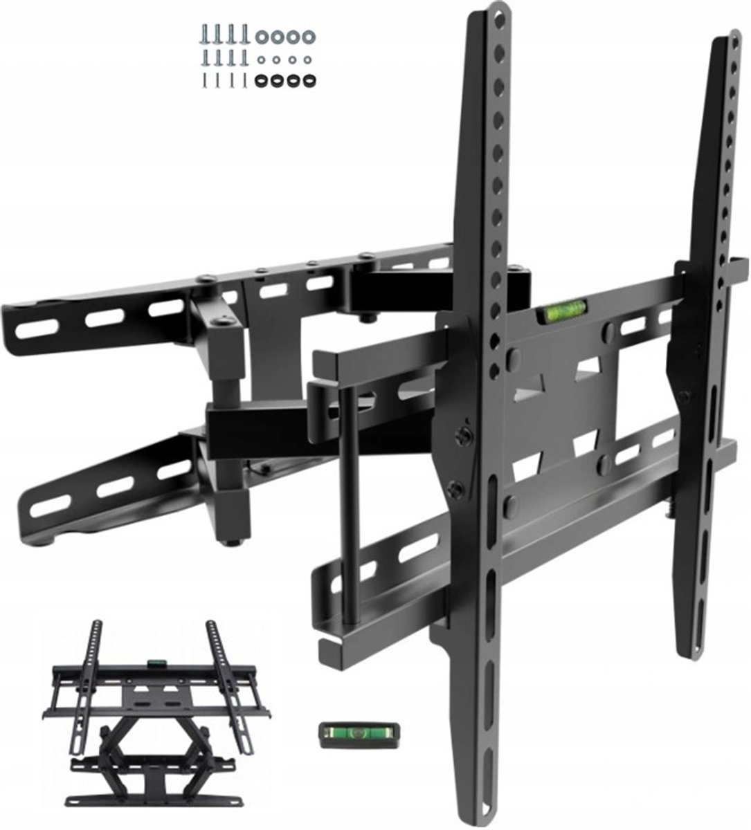 Draaibare TV-muurbeugel voor LG 42LF652V - 45 kg, 155° draaibaar