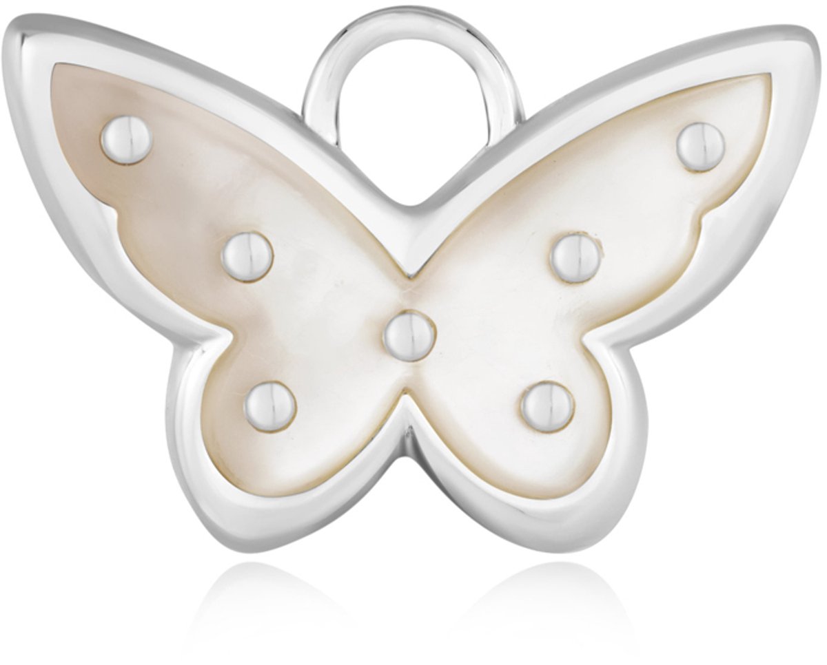 Ania Haie AH EC055-04H Pop Charms Dames Hanger - Sieraad - Zilver - 925 Zilver - Parel - 20 mm breed - 17 mm lang