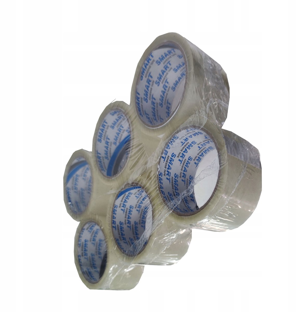 Slimme acrylverpakkingstape - 6 rollen - transparant