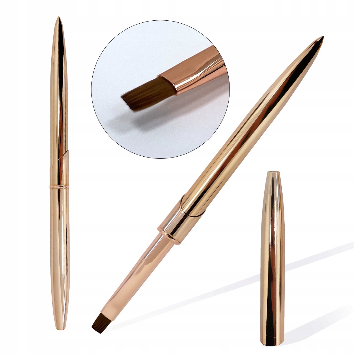 Professionele Gel Nagel Penseel #6 - Plat & Precis