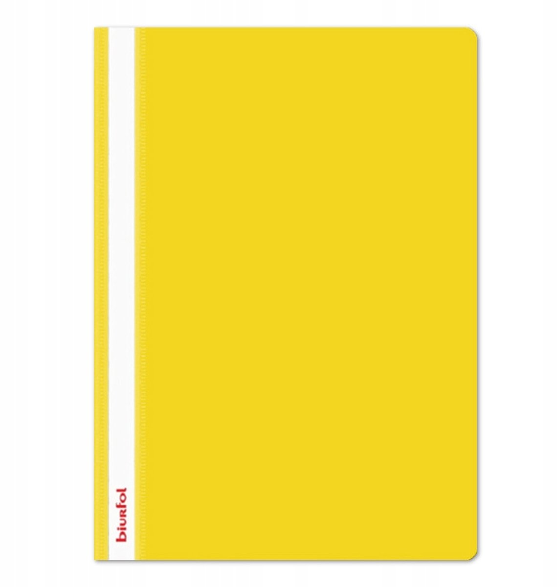 Biurfol Hard PVC Map A4 Geel - Documenten Organizer
